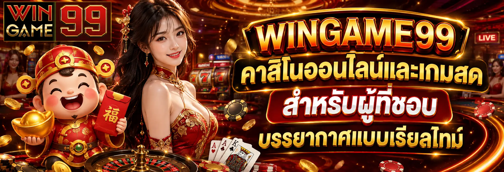 คาสิโนออนไลน์และเกมสดสำหรับผู้ที่ชอบบรรยากาศแบบเรียลไทม์